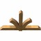 Ekena Millwork Redmond Rough Sawn Timber Gable Bracket, Western Red Cedar, 72"W x 42"H x 6"D x 6"F, 14/12 Pitch GBW072X42X0606RED00RWR - alternate 4